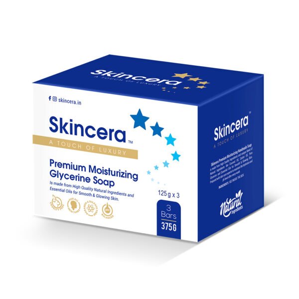 Skincera Glycerine Combo Pack, Moisturizing Handmade Vegan Soap